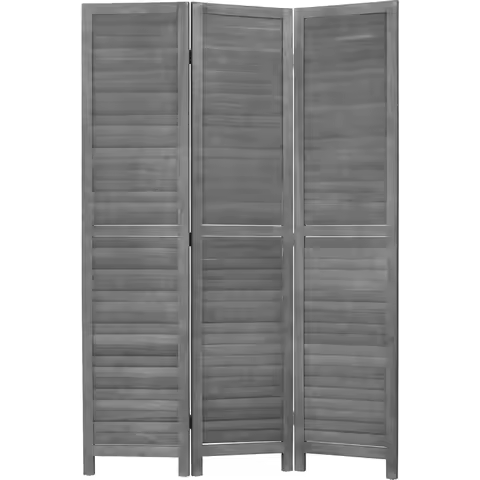 Panel Wood Room Divider 5.7 Ft Tall Privacy Wall Divider 67.7 x 16.9 Each Panel Folding Wood Screen 