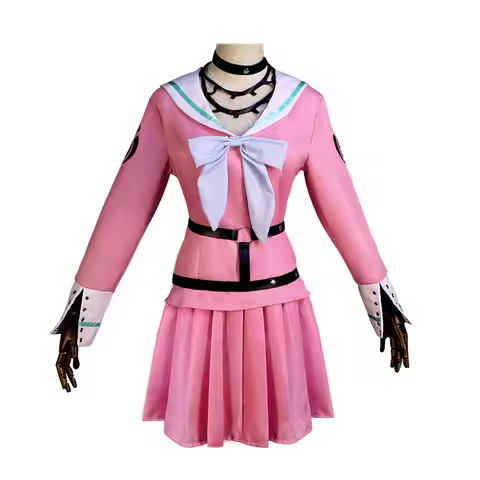 Classic Anime Danganronpa Iruma Miu Cosplay Costume Hot New Halloween Fancy Wear Role Play Suit Hall