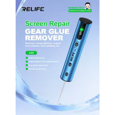 RELIFE Gear Glue Remover LG2 Intelligent Degumming Machine OCA Glue Remover Screen Remover for Mobil
