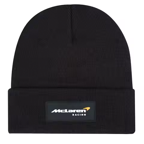 Fashion Print Knitted Hat Autumn Winter Outdoor Warm Windproof Hip Hop Casual Hat For Mclaren 720S G