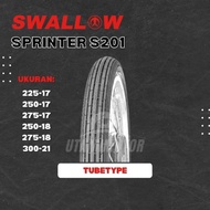 LUNDONGSHOP MOTORCYCLE TIRES SWALLOW SPRINTER S201 225-17 250-17 275-17 250-18 275-18 300-21 TUBETYP