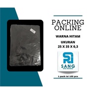 HD 25x35 Thick 03 Black Plastic Packing Without Hole Online Shop