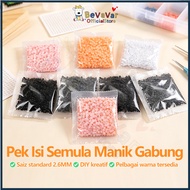 BEVAVAR Fuse Beads Refill Pack Fuse Beads Refill Pack DIY & Keychain Craft Refill Beads Kids Multico