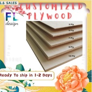 Multipurpose Plywood Timber Panel Papan Kayu 3mm/5mm/9mm/12mm Ready Stock