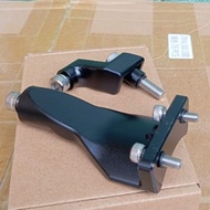 SMRT Damper Bracket Yamaha R25 v2 Steering Damper Stabilizer Bracket Black Colour Ready Stock