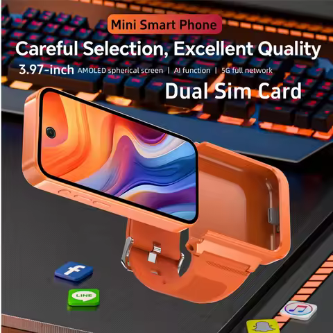 Q333 Mini Android 12.0 Smart Watch 3.97 Inches 8GB RAM 256GB ROM Dual SIM Standby Play Store 4G Litt