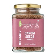 Praakritik Organic Ajwain (Carom Seeds) 200g