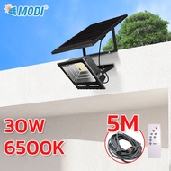 MODIไฟสปอตไลท์โซล่าเซลล์ 30W แสงขาว 300ลูเมน กันน้ำIP65 Solar Cell  light ใช้พลังงานแสงอาทิตย์ ไฟถนน