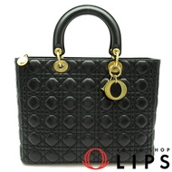 迪奧 Lady Dior 女士手袋 CAL44560 羊皮

黑色 [二手]