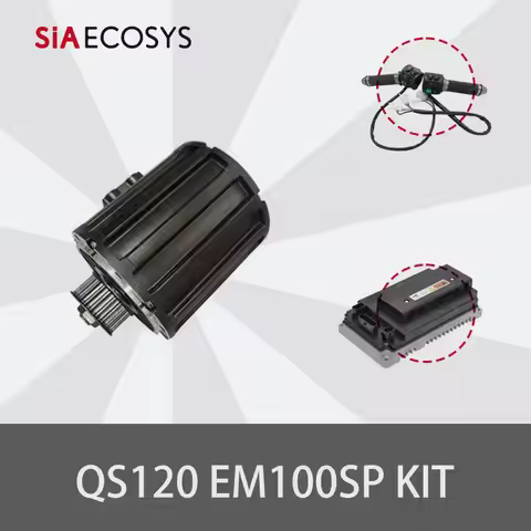 QS120 QSMOTOR 72V 70KPH 2000W Mid Drive Motor with VOTOL EM100SP Controller Kits for Electric Motorc