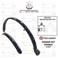 POLYGON SPAKBOR / HYBRID FENDER SET - 700c
