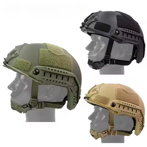 FAST Helmet Airsoft MH Helmet ABS New Thickened Outdoor PJ Air Gun Shooting CS Protective Equipment 