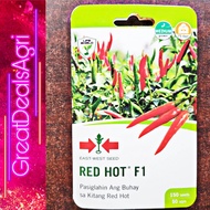 RED HOT F1 HYBRID HOT PEPPER SEEDS (150 SEEDS) EAST WEST SEEDS