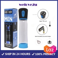 WE LOVE -Electric Auto Men Penis Enlarge Vacuum Pump Increase Size Bigger Longer Sex Toys for Men - Pam Pembesar Zakar (Free Lubricant)