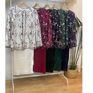 NATASHA PARIO SET BAJU RAYA 2024 PARIO SET SET PARIO KURUNG BAJU RAYA TEMA HITAM