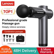 Lenovo Wireless Massage Gun With 8 Accessories 99 Speeds Adjustable Fascia Massage Gun Deep Tissues 