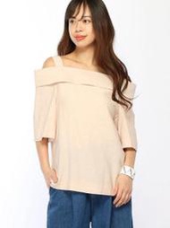 【WildLady】 jeanasis日系簡約露肩吊帶上衣 t
