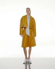 The SRT X15 (TPN265) Leather Bermuda Pants