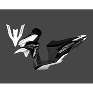 Transparent Sticker for Vario 125 New Gen 2 Custom List Violet Two Colors