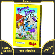 Rhino Hero A Heroic Stacking board Game for Ages 5 and Up family party game