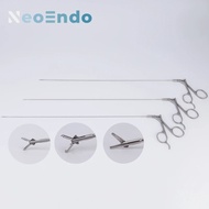 Gynecology Rigid Biopsy Forceps and Rigid Scissors, Hysteroscopy Instruments 5Fr x 340mm