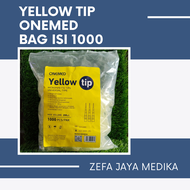 Yellow Tip Onemed Bag isi 1000 pcs / Pipet Tip