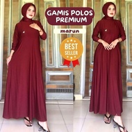 Gamis Premium JerseyPOLOS with Cool Inner Manset Size XL XXL Big Size