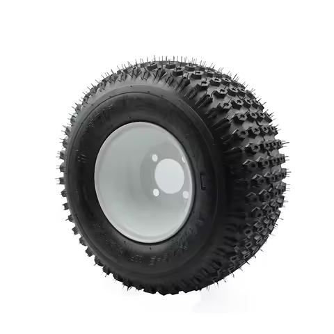 18X9.50-8 Wear Resistant Tubeless Tyre 8 Inch Aluminum Wheel Rim For ATV 4 Wheeler Golf Buggy Lawn Q