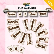 NEW Flip Calendar Class | Calendar 2026-2030 | HANGING WHITEBOARD CALENDAR