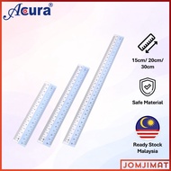 Acura Flexible Plastic Straight Ruler 15cm / Acura Ruler 6"/ Acura Sekolah Office Pembaris 软尺