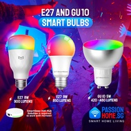 🇸🇬 SmartGeez Tuya LED Prismatic / Filament Smart Bulb and Downlights and Yeelight W3 1S Colour Smart Bulbs