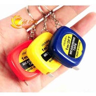 1m retractable ruler keychain