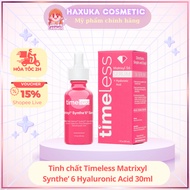 Timeless Matrixyl Synthe' 6 Hyaluronic Acid Serum HA Healthy Shine 30ml