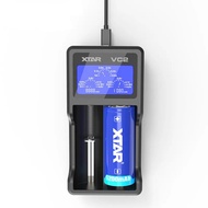 XTAR VC2 18650 Battery Charger Test Batteries Capacity Display USB Charger For 10400-26650 Li-ion Ba