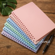 Multicolor Loose Leaf Binder A5 Loose leaf B5 Hvs color Binder Refill A4 Journal Refill Paper Color 