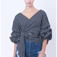 Casual Waist Wrap Shirt Code UR18WT042