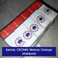 1 Slop / Ikat Kertas Crown Oranye Mahkota Manis Grosir / Ecer