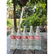 Old Model Coke Bottle Old-Fashioned Soft Drink Glass In The 90s Size 1 Liter Glass Bottle