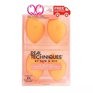 RT Makeup Sponge 4s | Real Techniques Miracle Beauty Blender Span Make Up foundation Mudah Lembut