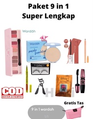 Paket Kosmetik Wardah Komplit Lengkap 1 Paket 10 in 1 / Paket Makeup Wardah 10 in 1 Murah / Paket Be