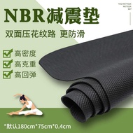 NBR Sports Treadmill Mat Floor Sound Insulation Shock Absorption Mat Dynamic Cycling Silent Floor Ma