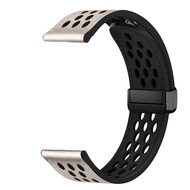 Dây đeo bằng da cho đồng hồ thông minh Huawei Watch GT 6 Pro GT5 GT6 46mm có vòng đeo tay từ tính