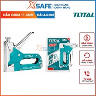 Dụng cụ bấm gim TOTAL THT31140 kềm bấm ghim đường kính gim 07mm đầu ghim:113mm chiều dài 4-8mm phù h