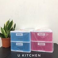 2 Tier A4 Size Multi-purpose Drawer/Stationery Makeup Paper Kitchen Tool Storage