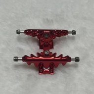 Pro Fingerboard Trucks 32mm/34mm/36mm Monster Trucks with Hardware-Color and Size (34mm,Red)
