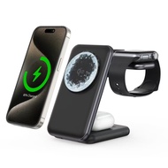 ชาร์จไร้สาย Magsafe 3-in-1 สำหรับ Samsung Galaxy Watch7 Apple Watch10 โทรศัพท์มือถือ iPhone16promax 