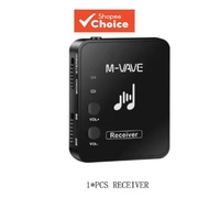 WP-10 2.4G Wireless In-Ear Monitor System - Stereo/Mono Transmitter & Receiver for Guitar, Recording