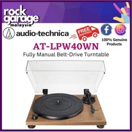Audio-Technica AT-LPW40WN Fully Manual Belt-Drive Turntable ( ATLPW40WN / AT LPW40WN )