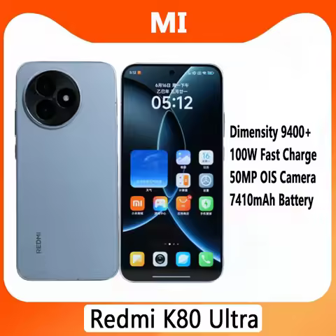Original Redmi K80 Ultra Smartphone CN Version Dimensity 9400+ 120W 7410mAh Ultra-Long Battery Life