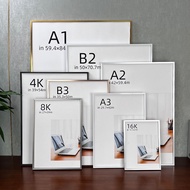 Pull-out Aluminum Alloy Picture Frame Without Disassembly b3Photo Frame Wall Mount Frame b2Poster Fr